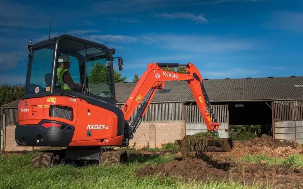 MINI-Ekskavatoriaus nuoma